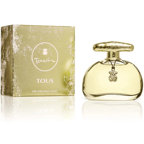 Fragancia femenina Tous Touch EDT 100ml con cálidas notas de miel vainilla y flores blancas
