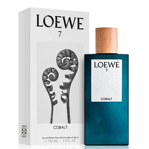 Fragancia masculina Loewe 7 Cobalt con notas de lavanda pachulí y ámbar