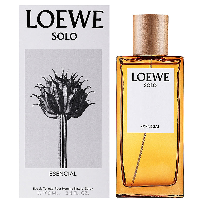 Fragancia Solo Esencial Loewe hombre 100 ml Eau de Toilette con esencia de menta pimienta y sándalo perfecta para quienes buscan un aroma moderno y duradero