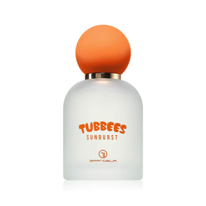 Fragancia unisex Tubbees Sunburst con notas de limón albahaca y almizcle