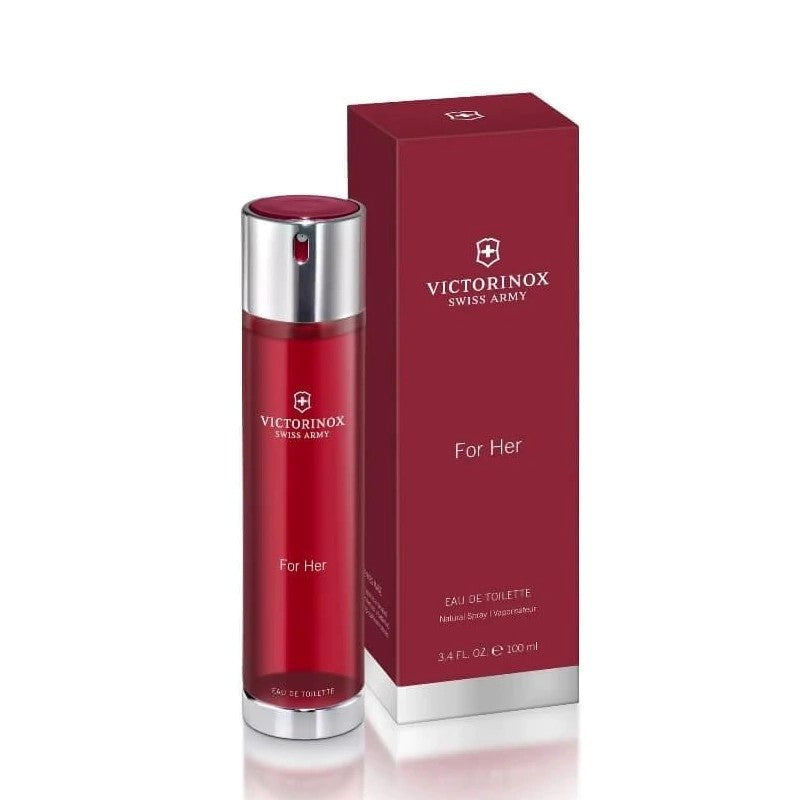 Fragancia Swiss Army For Her Victorinox mujer 100 ml Eau de Toilette con esencia de bergamota jazmín y vainilla perfecta para quienes buscan un aroma fresco y femenino