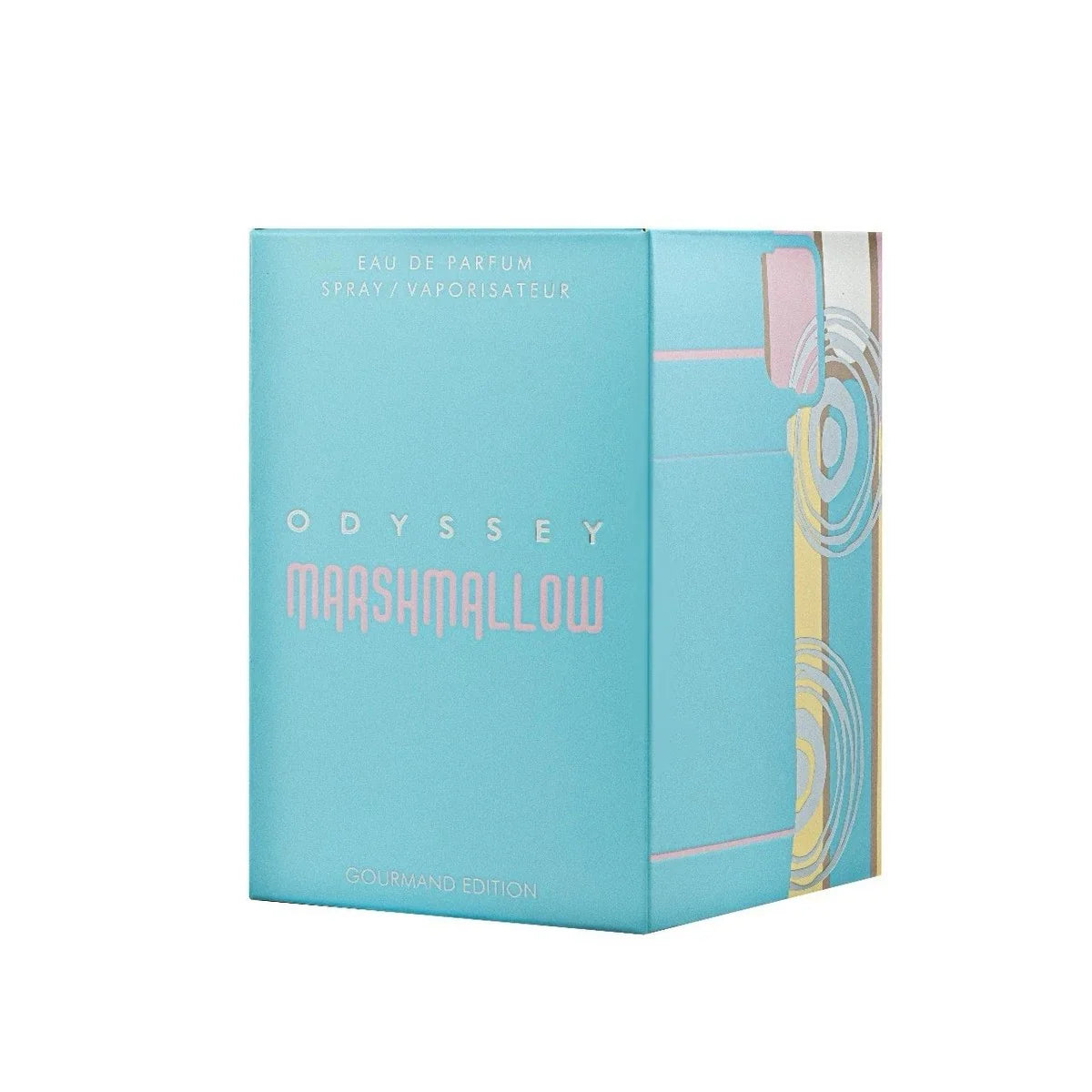 fragancia armaf odyssey marshmallow edp mujer 100ml de la familia oriental floral gourmand con notas dulces en envase moderno