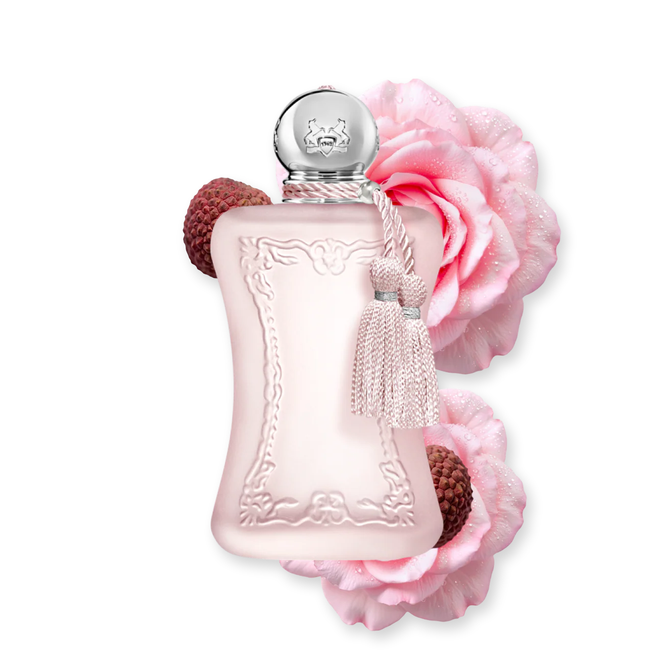 foto del perfume delina la rosee parfums de marly 75 ml que representa frescura y elegancia femenina