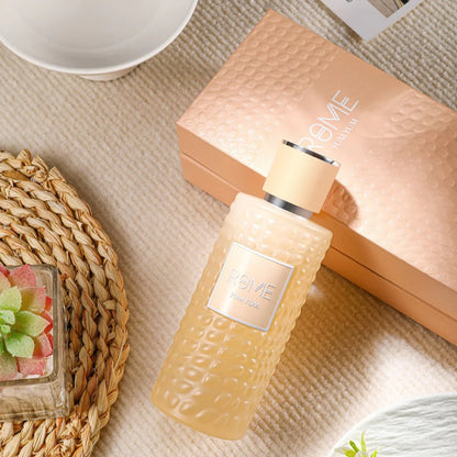 fragancia rome yum yum bharara mast edp 100ml para hombres y mujeres familia olfativa gourmand floral afrutada en presentación exclusiva