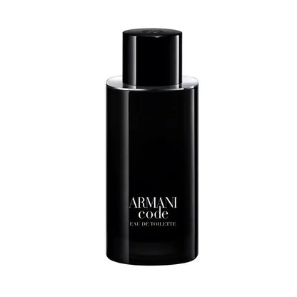 Frasco de Armani Code Giorgio Armani EDT 125 ml, perfume amaderado para hombre