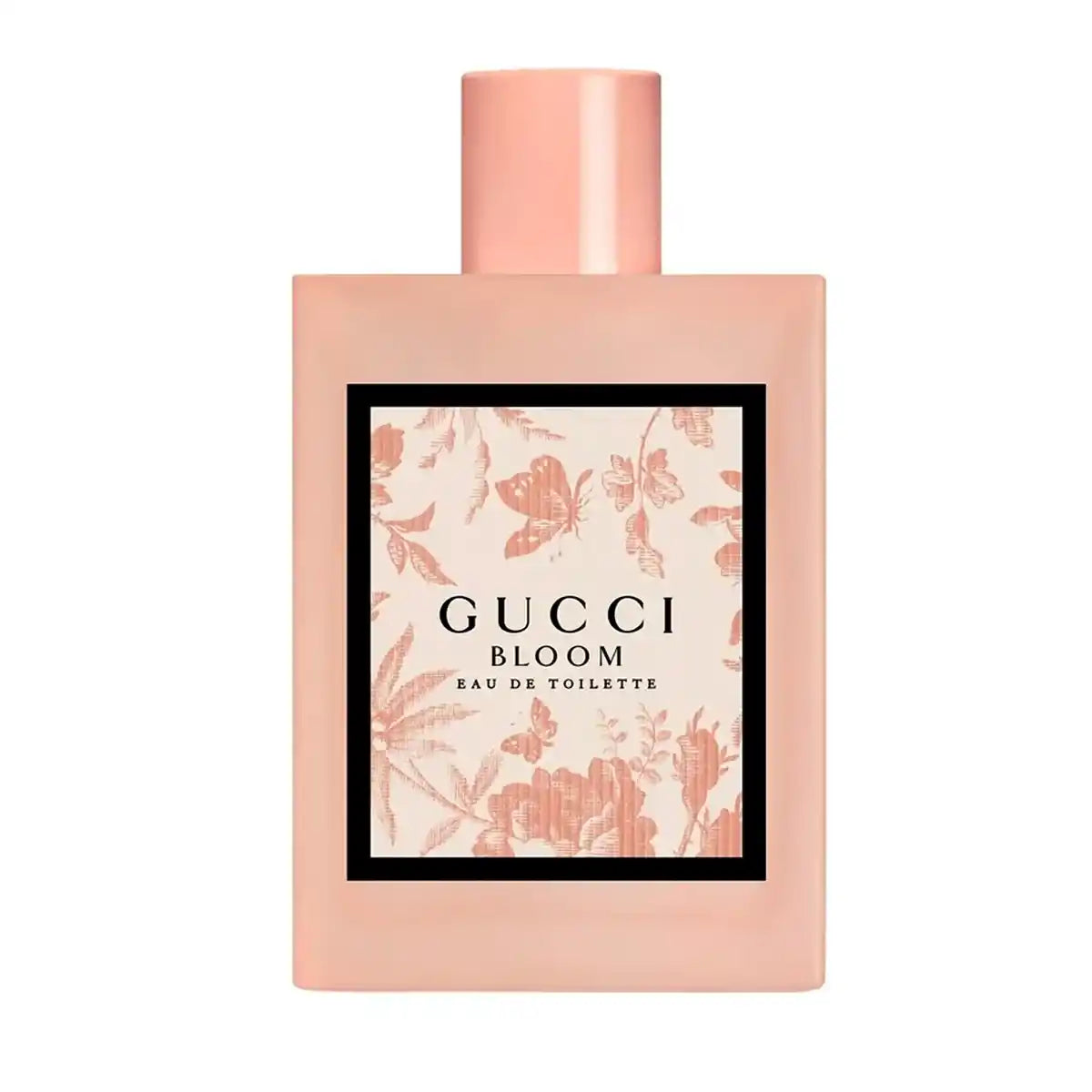 Frasco de Gucci Bloom EDT 100 ml, perfume floral fresco con jazmín y nardo