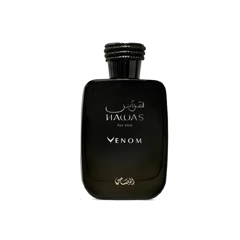 Vista del perfume Hawas for Him Venom de Rasasi EDP 100 ml para hombre