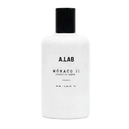 Frasco de Another Lab Mónaco 11 Extrait de Parfum 90 ml, perfume cítrico amaderado para hombre