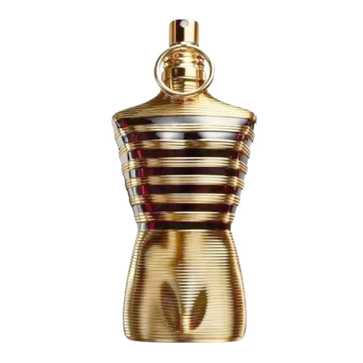 Lata dorada de presentación oficial del perfume para hombre Jean Paul Gaultier Le Male Elixir 125ml