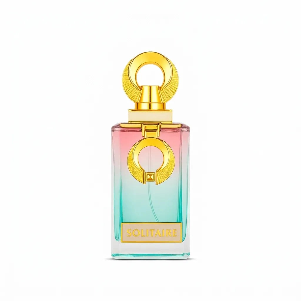 Frasco de diseño de lujo del perfume árabe Solitaire French Avenue EDP