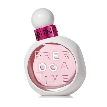 Frasco de Prerogative Britney Spears EDP 100 ml, perfume con café y notas amaderadas.