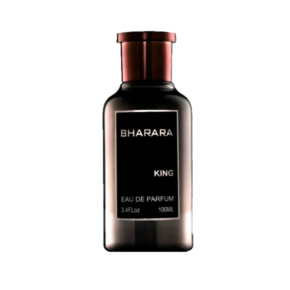 Vista frontal del perfume Bharara King Eau de Parfum para hombre