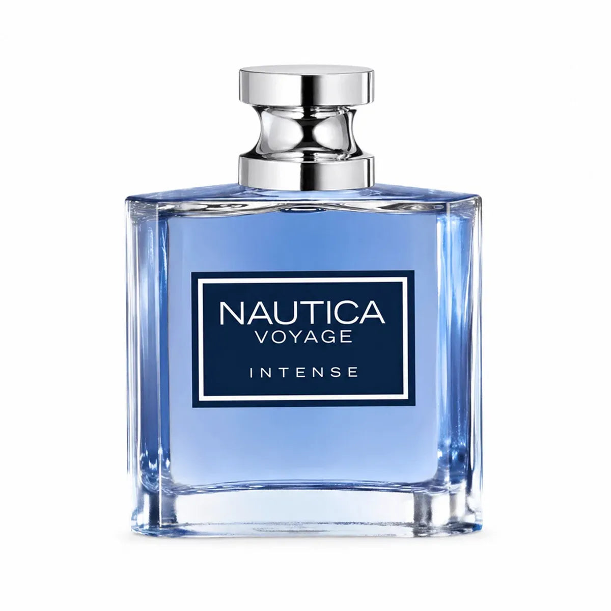 frasco Nautica Voyage Intense 100 ml con diseño moderno y fragancia masculina aromática