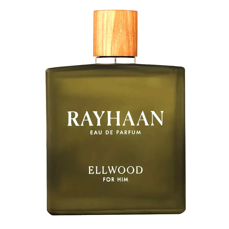 Frasco del perfume Rayhaan Ellwood Eau De Parfum unisex