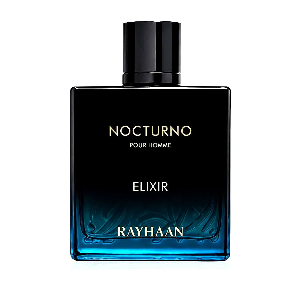 Frasco del perfume Rayhaan Nocturno Elixir Eau de Parfum para hombre