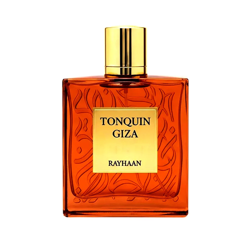Frasco del perfume Rayhaan Tonquin Giza Eau De Parfum unisex