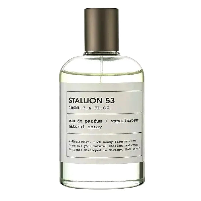 Frasco del perfume Stallion 53 Emper Eau De Parfum para hombre