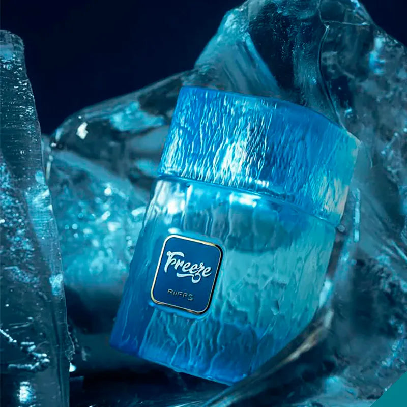 Perfume Freeze Riiffs 100 ml vista frontal del frasco