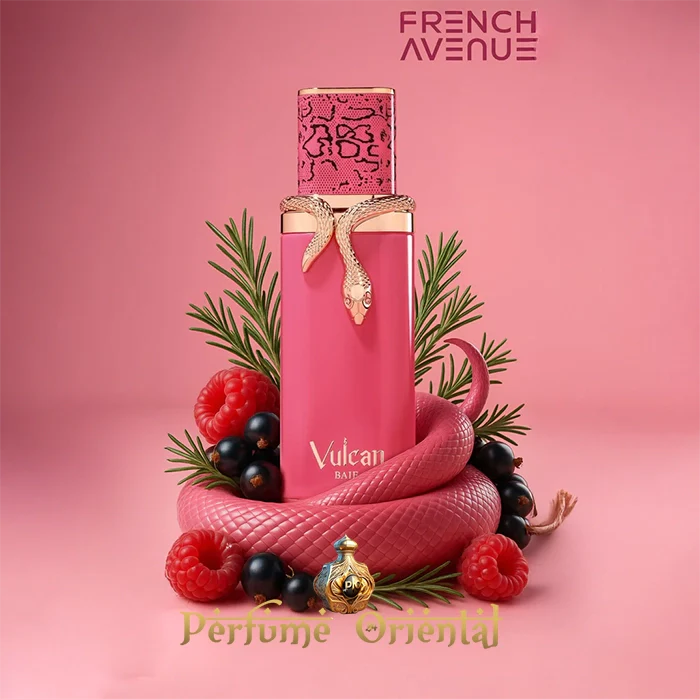 french avenue vulcan baie eau de parfum perfume masculino con notas amaderadas especiadas y fragancia duradera