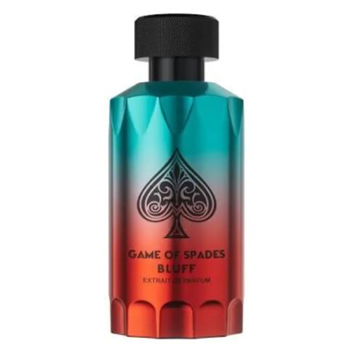 Frasco de Game of Spades Bluff de Jo Milano Paris en presentación de 100 ml