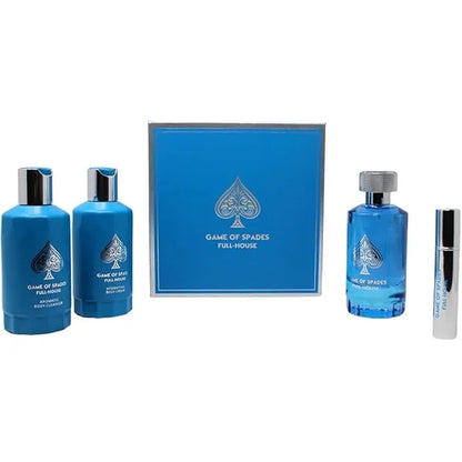 Set completo Game Of Spades Full House Jo Milano Parfum estuche