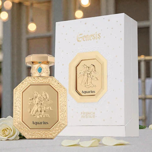 Caja original Genesis Aquarius French Avenue 90ml Eau de Parfum