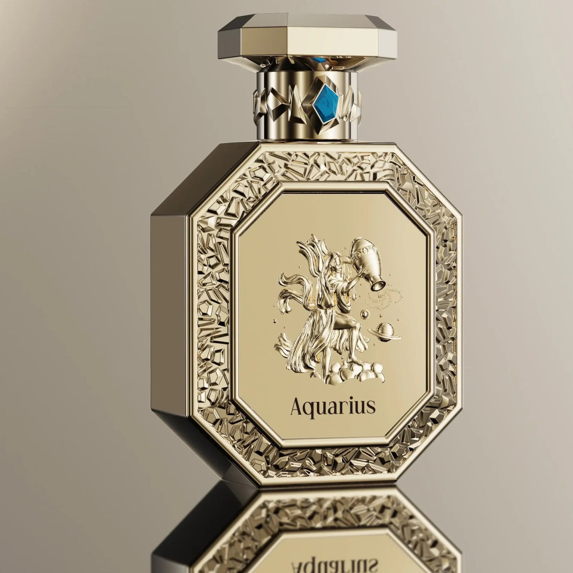 Frasco Genesis Aquarius French Avenue 90ml diseño moderno elegante