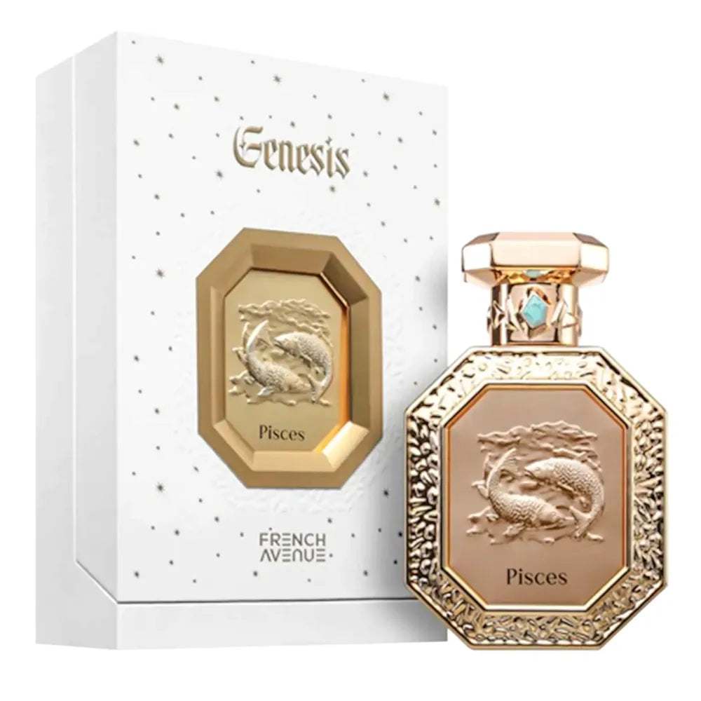 Perfume Genesis Pisces de la marca French Avenue en presentación de 90ml concentración Eau de Parfum