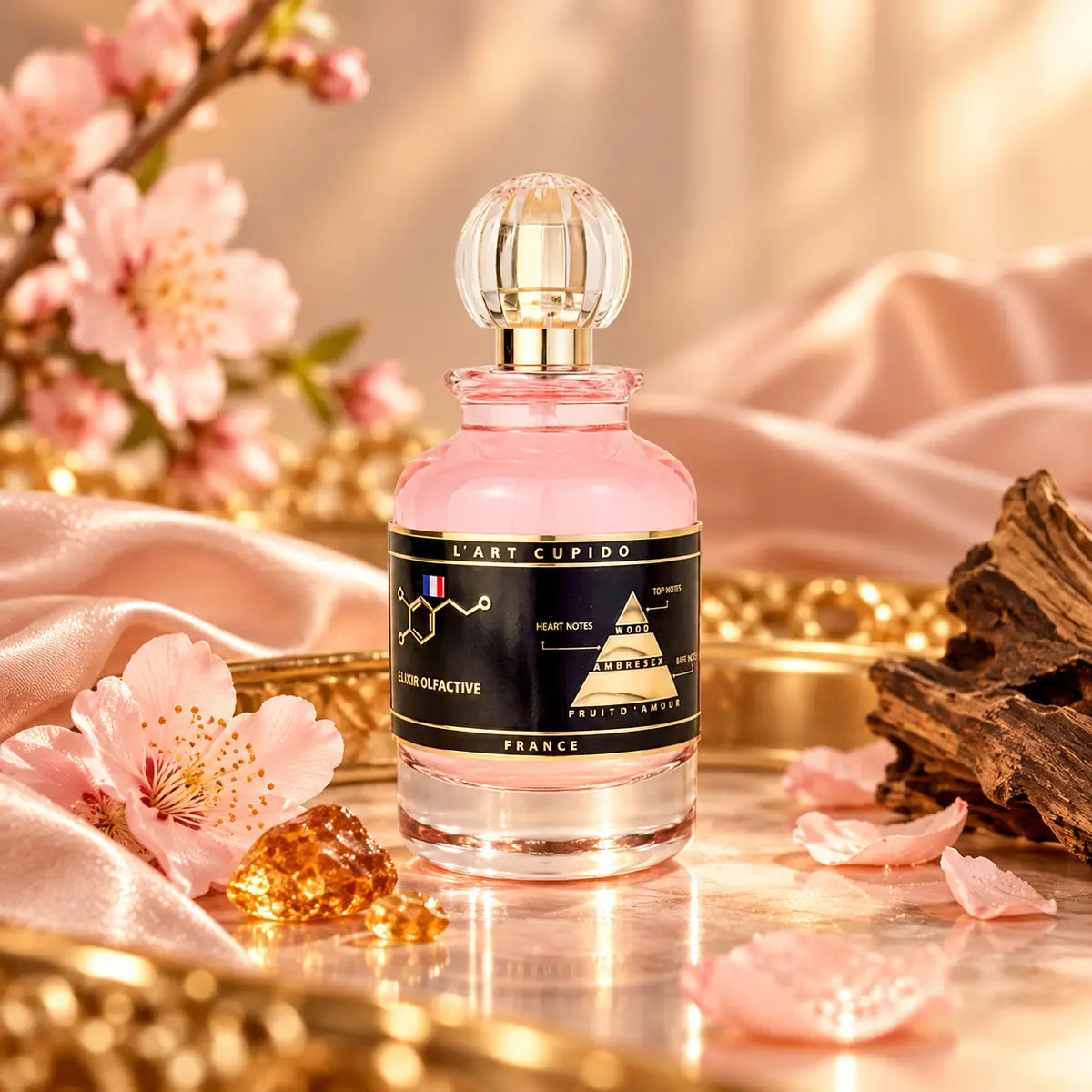 presentación de gevill france lart cupido elixir de parfum 120 ml unisex