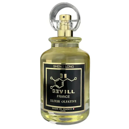 frasco del perfume sheng long de gevill france 120ml elixir de parfum para hombre con aroma oriental intenso y duradero