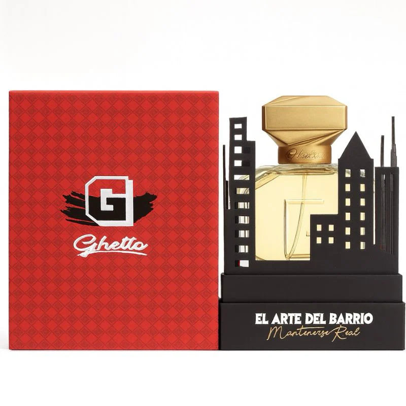 Caja del perfume Ghetto de Ryan Castro Eau de Parfum 75ml
