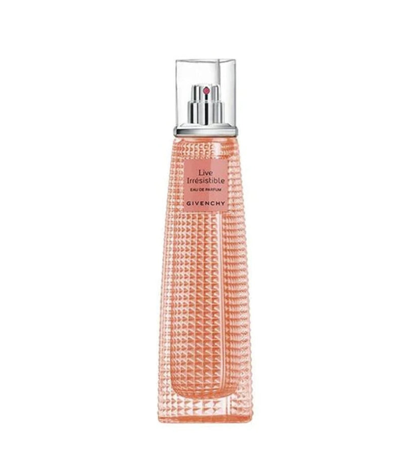 Vista lateral del perfume Givenchy Live Irrésistible 75ml