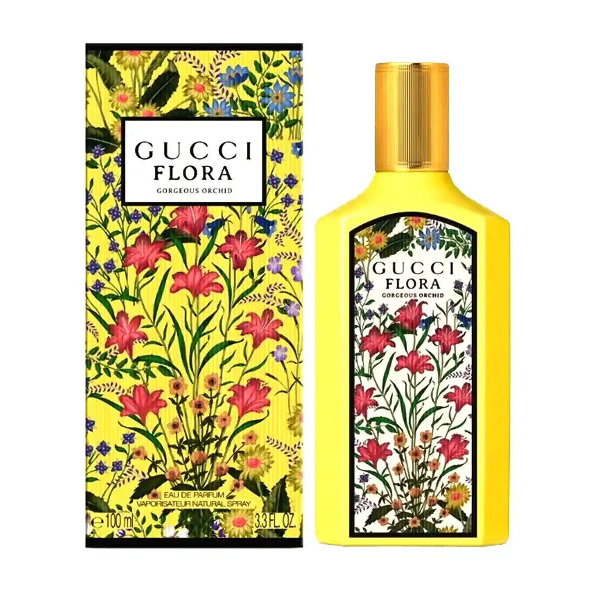 Perfume Gucci Flora Gorgeous Orchid EDP 100 ml para mujer en frasco vaporizador