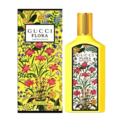 Perfume Gucci Flora Gorgeous Orchid EDP 100 ml para mujer en frasco vaporizador