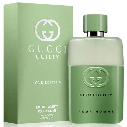 Frasco Gucci Guilty Love Edition Pour Homme 90 ml diseño elegante masculino