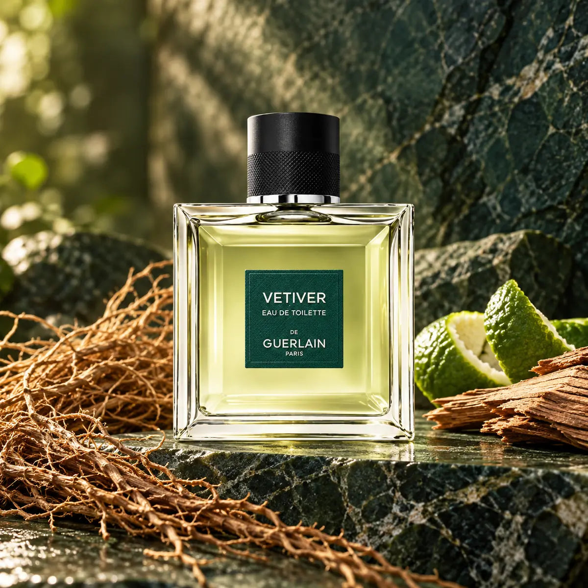 presentación de guerlain vetiver edt 100 ml para hombre