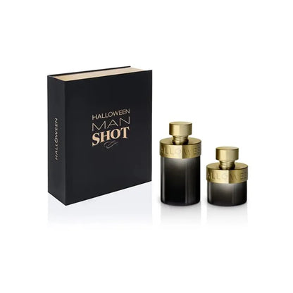pack de perfumes halloween man shot con aromas amaderados y especiados para hombres