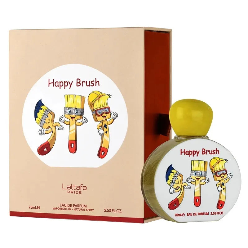 Fragancia Happy Brush de Lattafa Pride para niños EDP 75ml con aroma juguetón y delicado para pequeños

