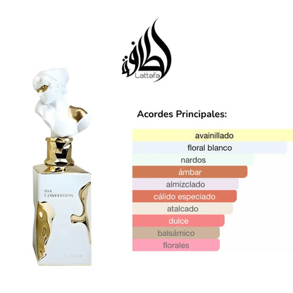 Lattafa Her Confession Eau de Parfum para mujer