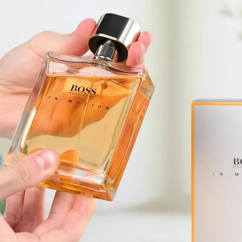 Vista frontal del perfume Hugo Boss In Motion 100ml hombre 2022