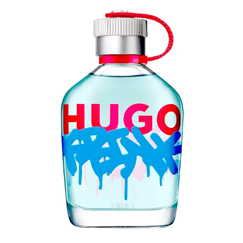 Frasco del perfume Hugo Boss x Krink eau de parfum para hombre