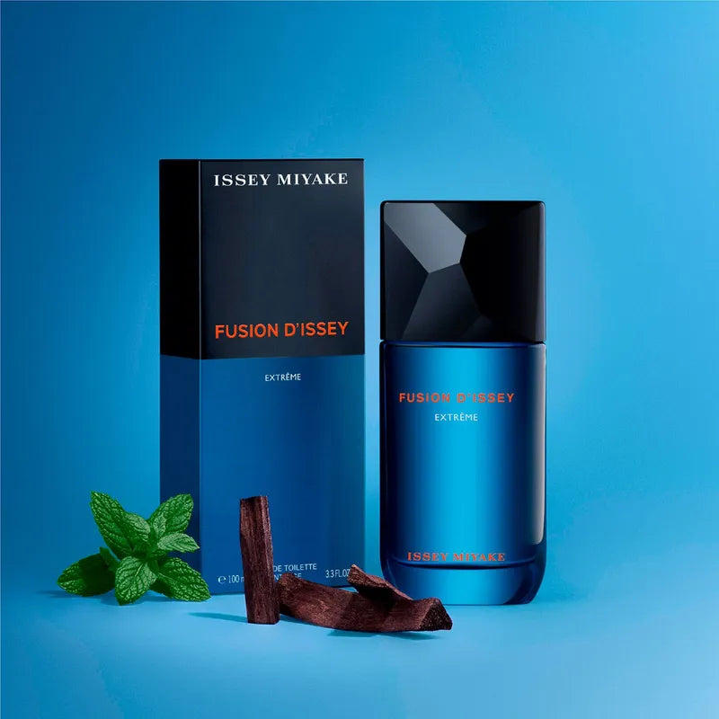 issey miyake fusion dissey extreme perfume masculino eau de toilette 100ml aroma aromático fougère con notas frescas y especiadas