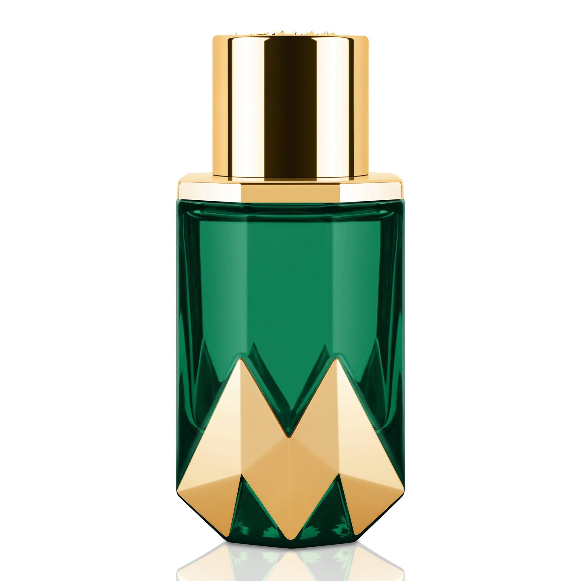 imagen de la caja y frasco del perfume Jade For Queens de Maluma