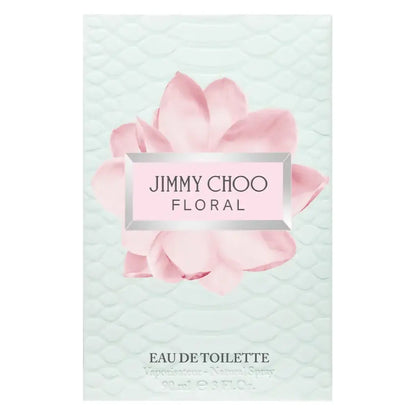 Frasco de Floral Jimmy Choo 90 ml EDT, perfume floral frutal para mujer