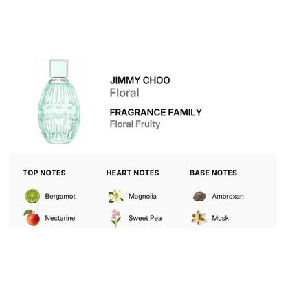 Vista previa del perfume Floral Jimmy Choo EDT 90 ml para mujer