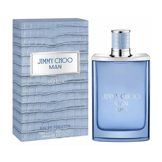perfume jimmy choo man aqua 100ml eau de parfum fragancia aromática acuática para hombres con notas frescas de pomelo y cardamomo