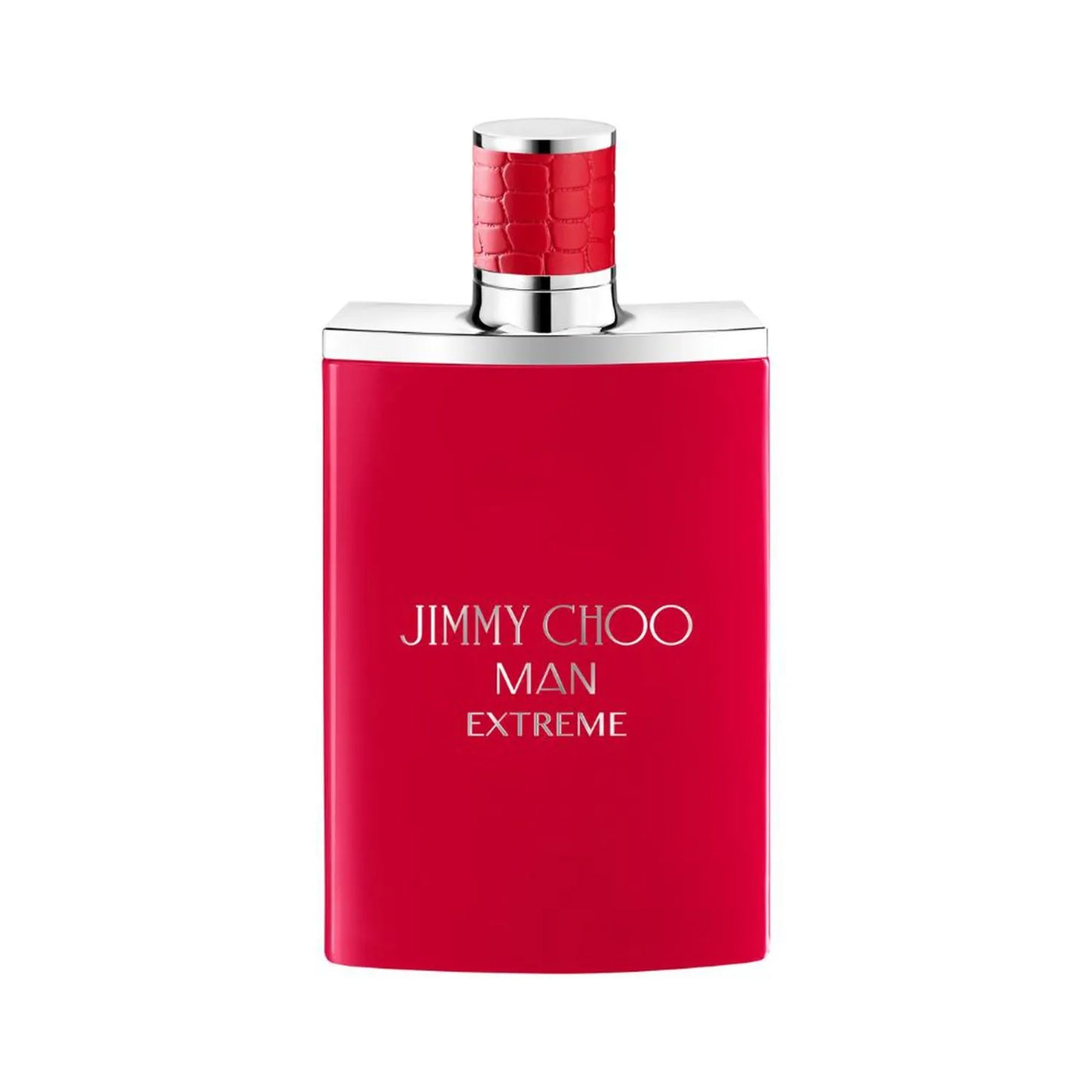 imagen de la caja del perfume Man Extreme de Jimmy Choo junto al frasco masculino