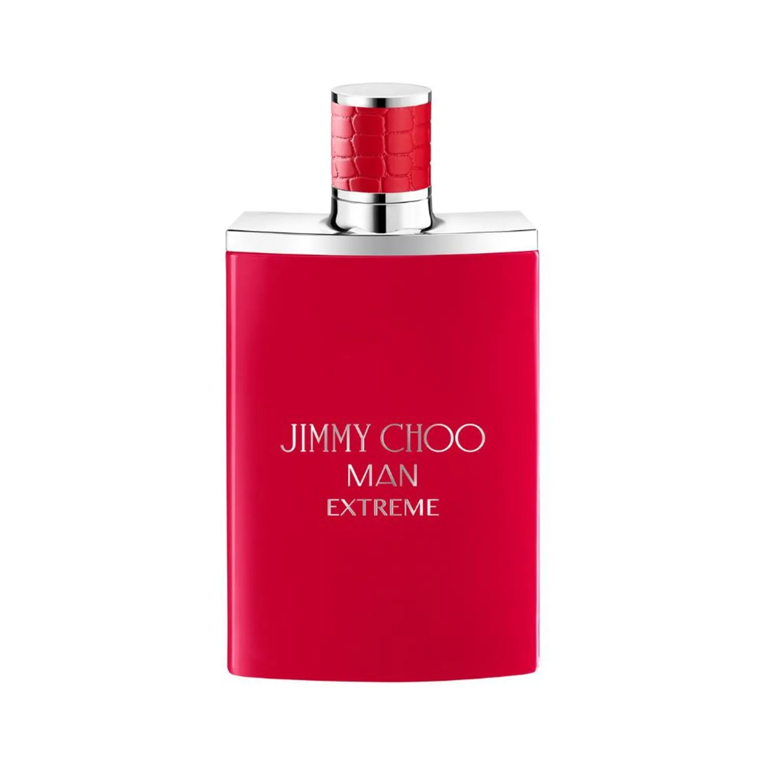 imagen de la caja del perfume Man Extreme de Jimmy Choo junto al frasco masculino