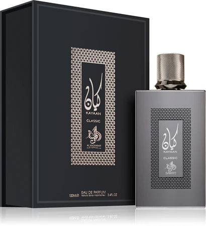 frasco del perfume kayaan classic al wataniah 100 ml eau de parfum masculino con diseño elegante