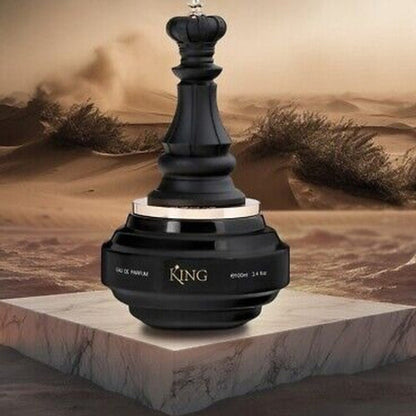 Detalle del frasco King Check Mate Armaf Eau De Parfum Hombre 100ml
